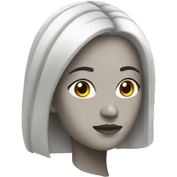 woman with her head tilted down emoji