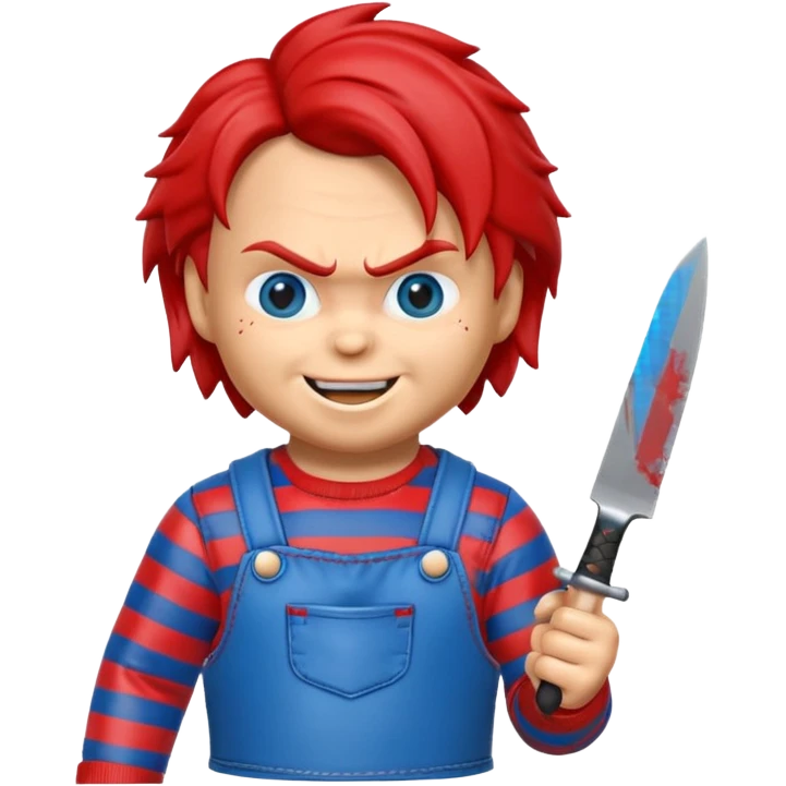 Un emojin de chuky emoji