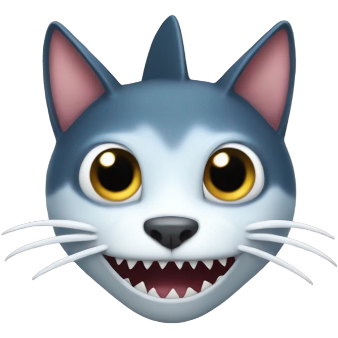 Cat shark emoji