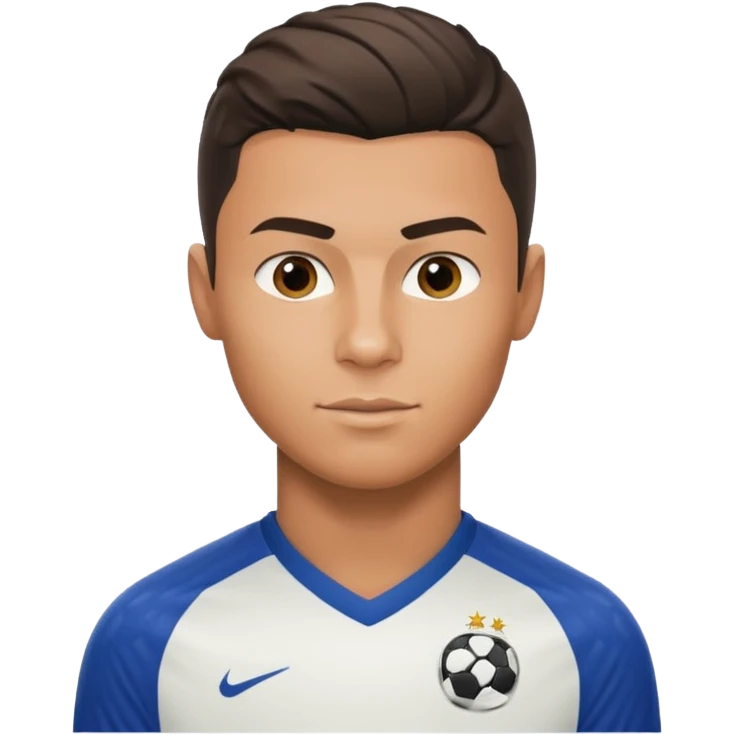 Soccer Player looks like Cristiano Ronaldo emoji