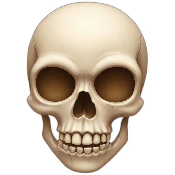 heart shaped skull emoji