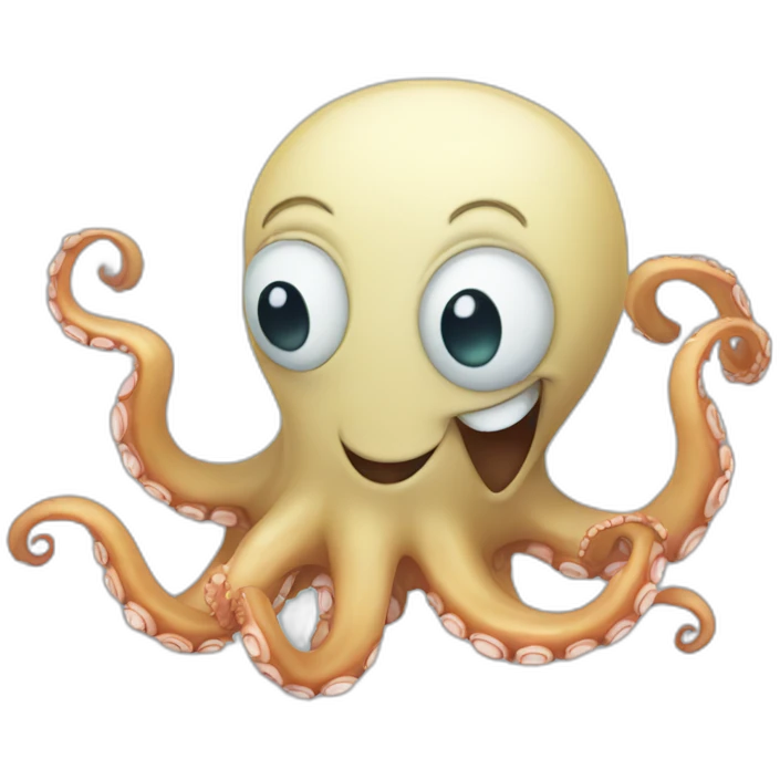 laughing OCTOPUS emoji
