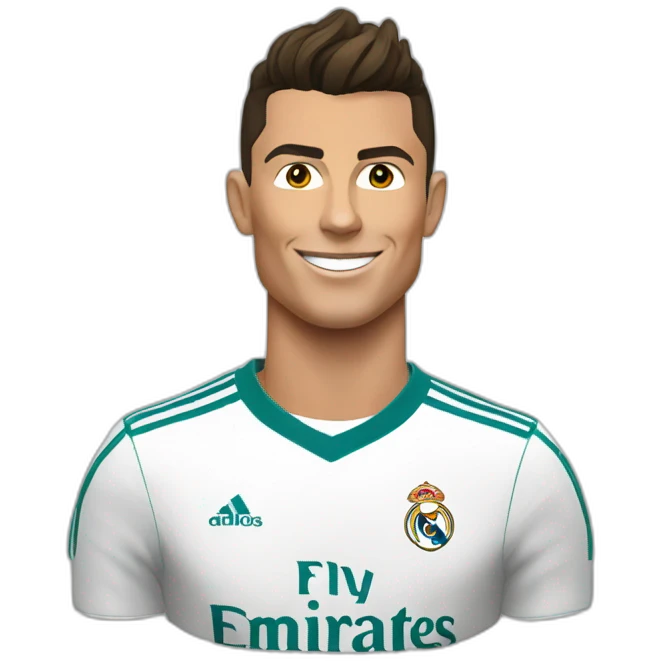 cristiano Ronaldo au Real Madrid emoji