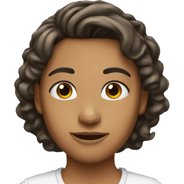 Just her head and Shoulders emoji