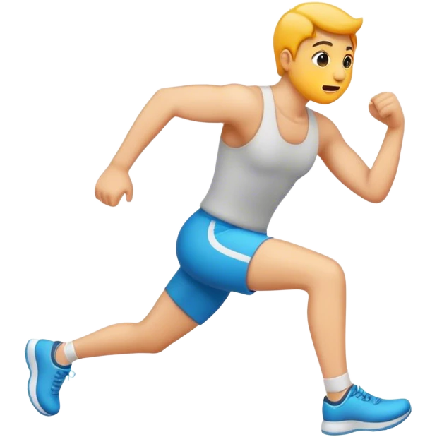 crea un emoji de una persona haciendo ejercicio emoji