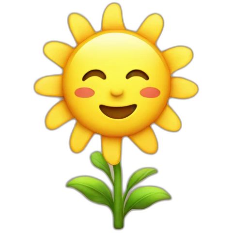 sunshine emoji