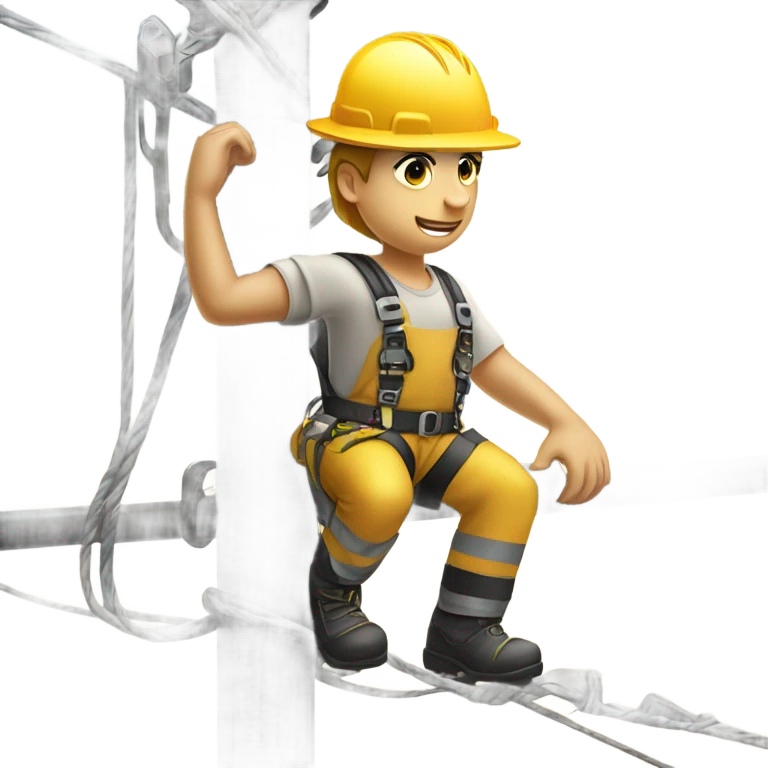 Lineman worker emoji