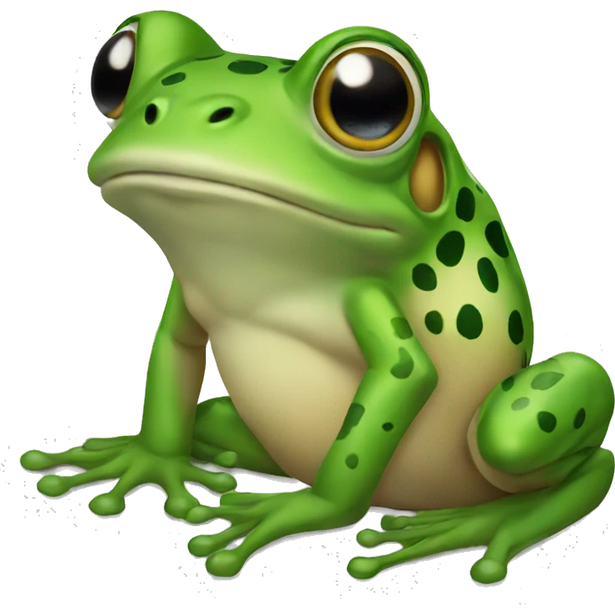 Frog-frog emoji