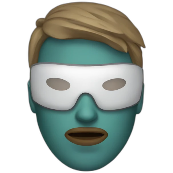Blind mask emoji