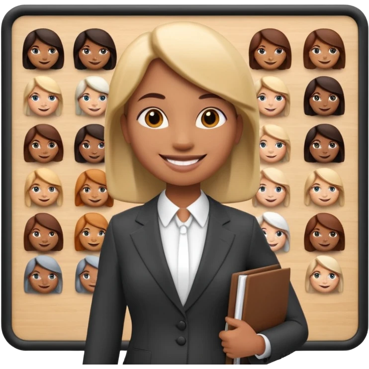 HOA Board 3d render emoji