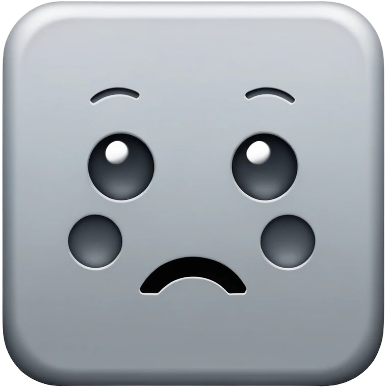 a dumb square emoji
