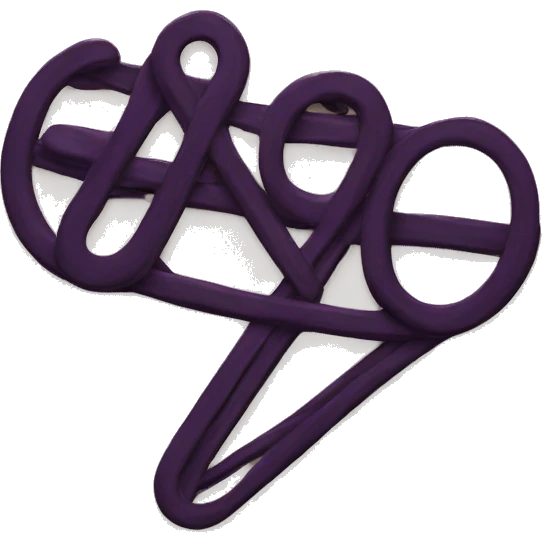 Hair clip emoji