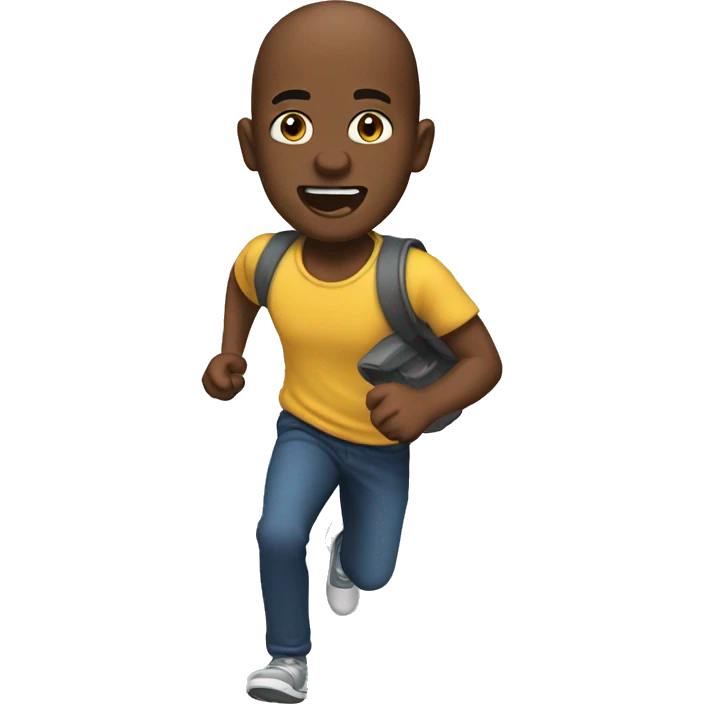 Rushing emoji