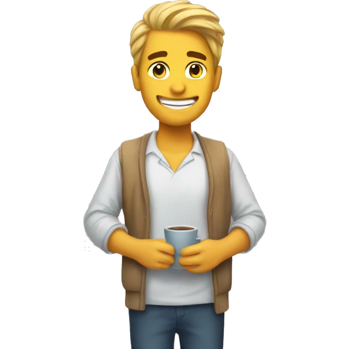 Good morning in text emoji