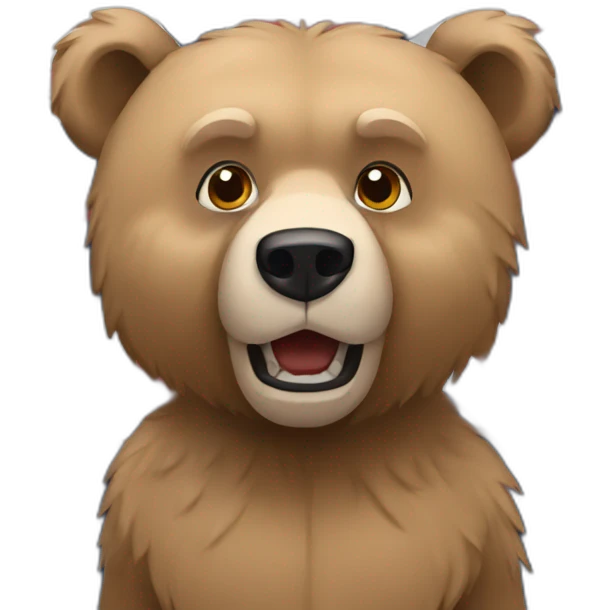 britain bear strong emoji