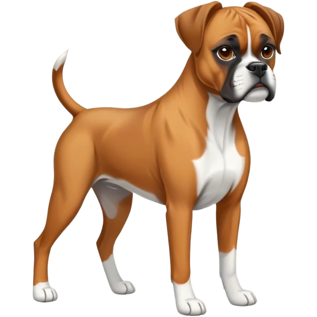 Boxer dog emoji