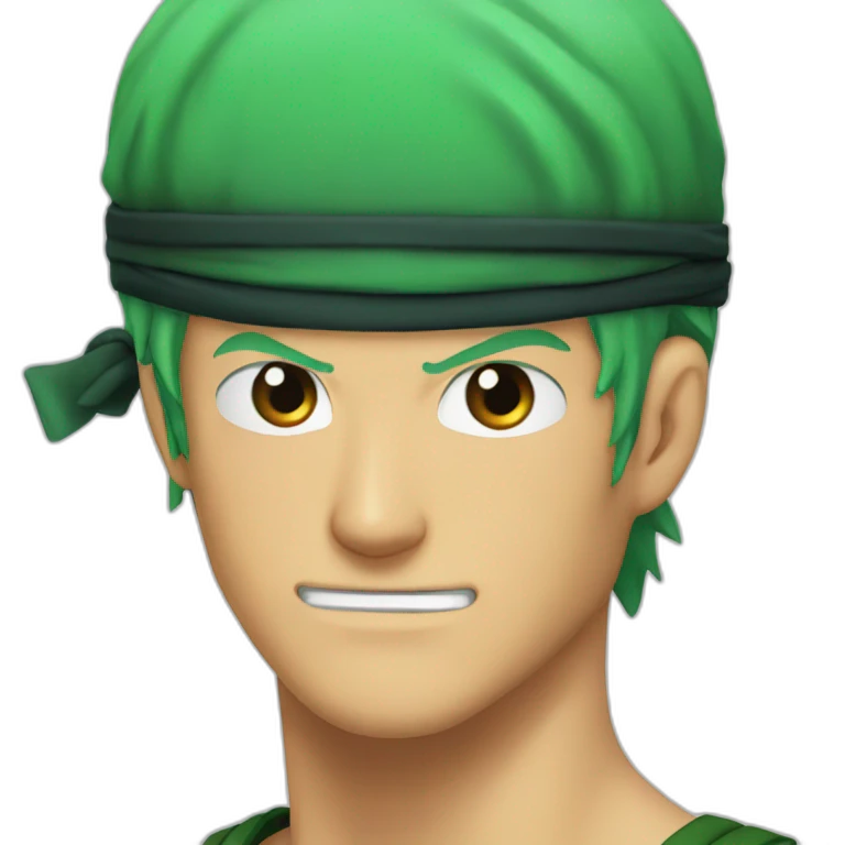 Roronoa zoro emoji