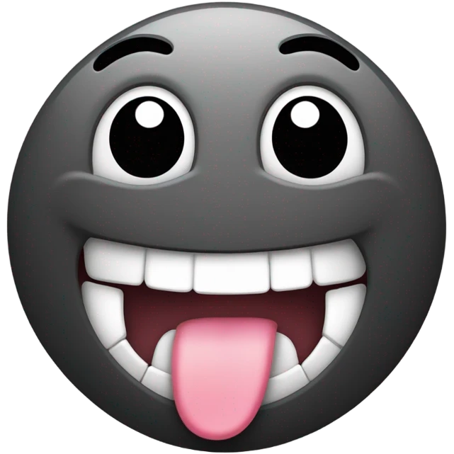 No teeth  emoji