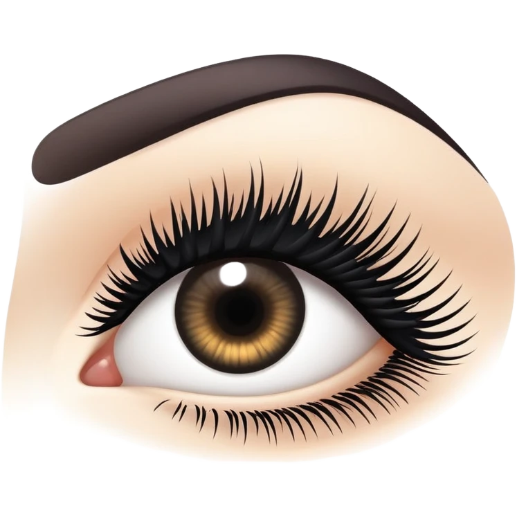 Eye lash emoji