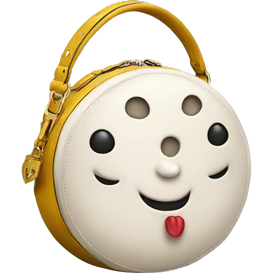 Valentino moon bag emoji