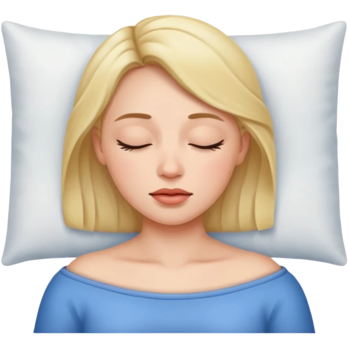 woman sleeptasting emoji