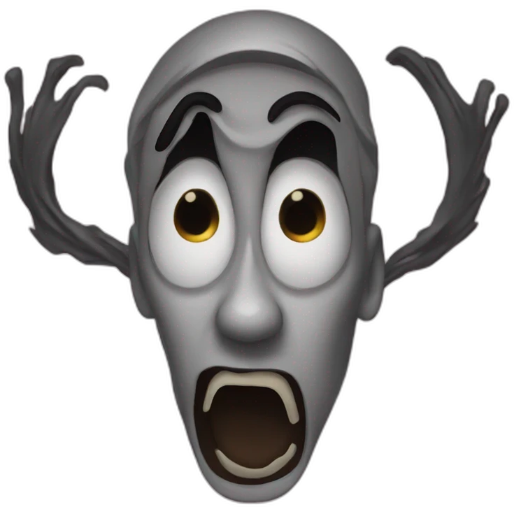 Scream movie emoji