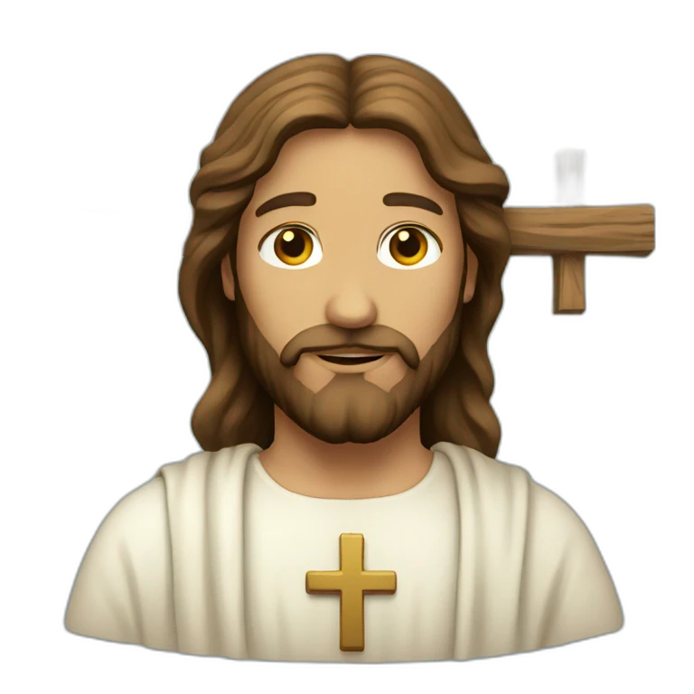 jesus cross emoji