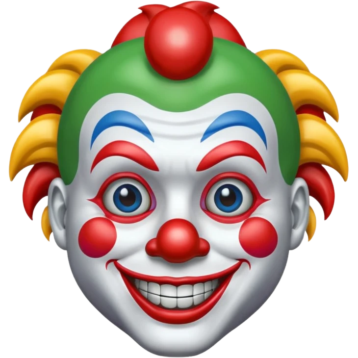 metal clown emoji