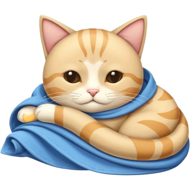 𝐆𝐚𝐭𝐨 𝐝𝐮𝐫𝐦𝐢𝐞𝐧𝐝𝐨 𝐜𝐨𝐧 𝐮𝐧𝐚 𝐦𝐚𝐧𝐭𝐚 emoji