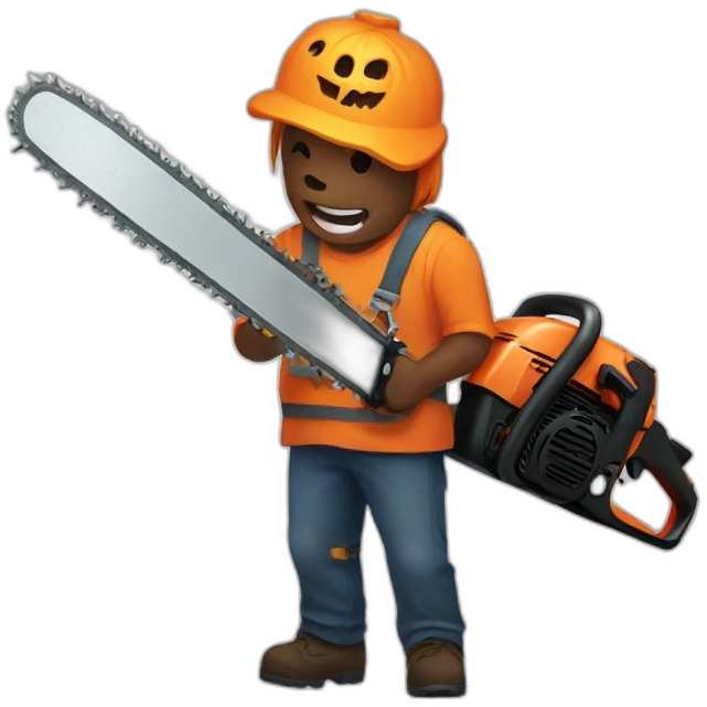halloween-chainsaw emoji