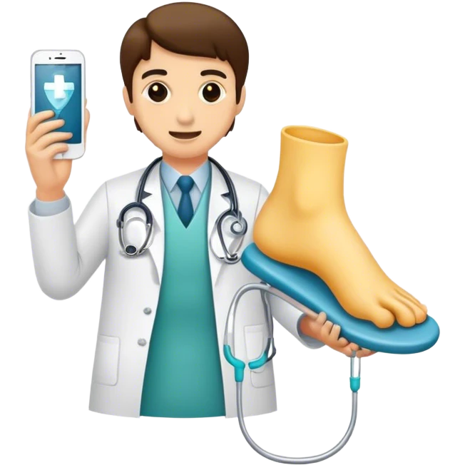 Foot doctor emoji