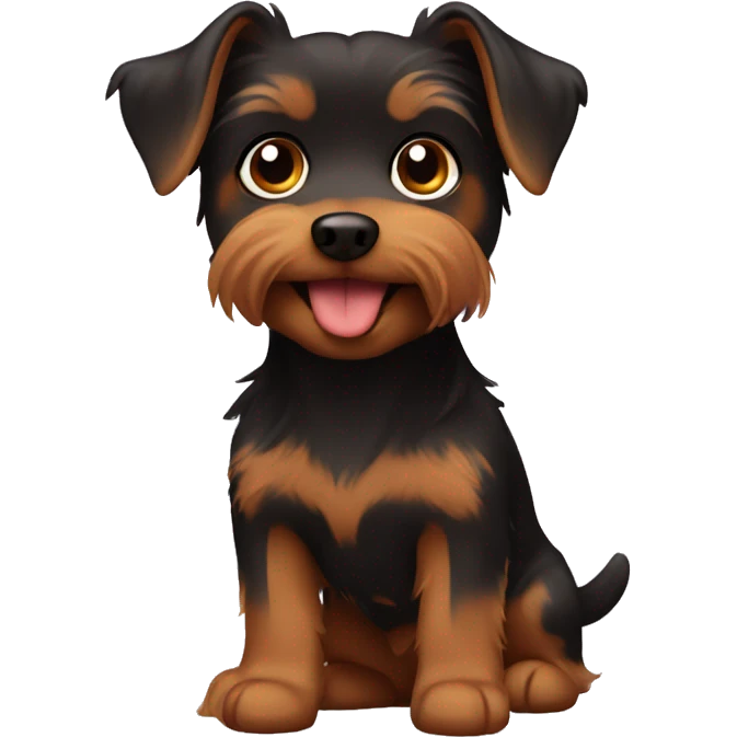 brown dorkie emoji
