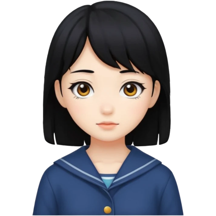 дівчина аніме emoji