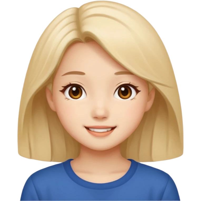 an emoji of chinese new year: 馬年大吉, 身體健康, 主恩滿溢,happy mood with a girl emoji