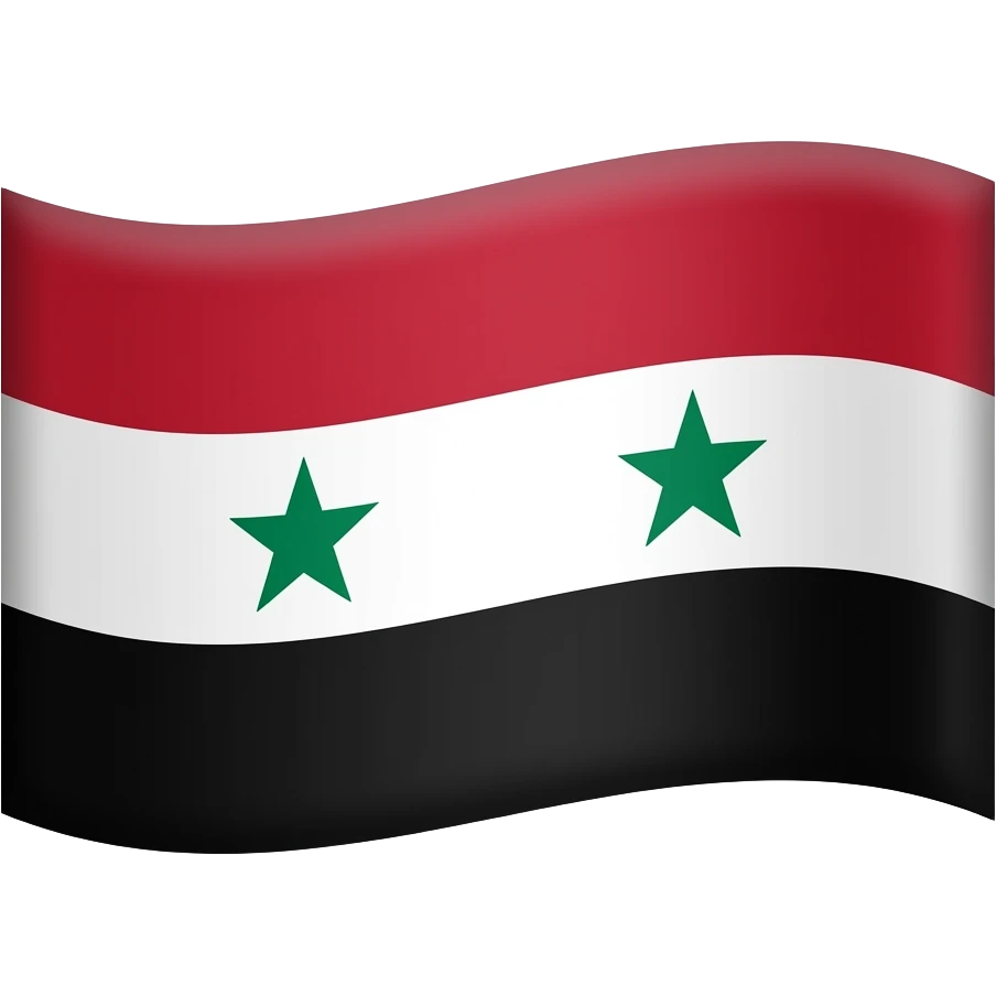 Old Syria flag emoji