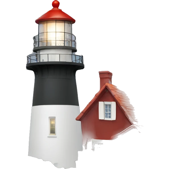 phare intgré à la lettre A emoji
