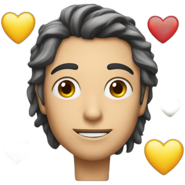 Coeur qui fait caca emoji