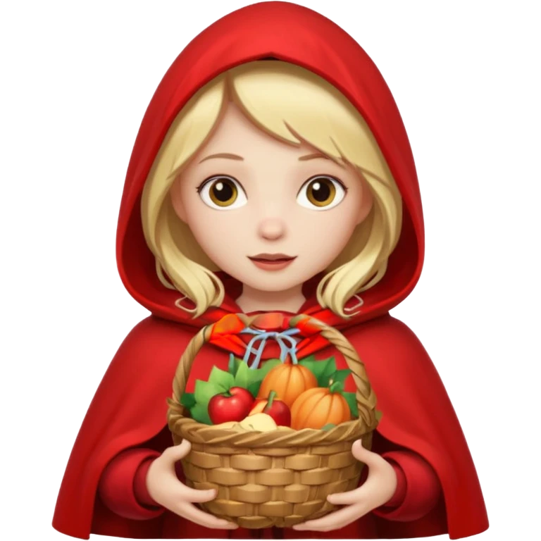 Little Red Riding Hood emoji