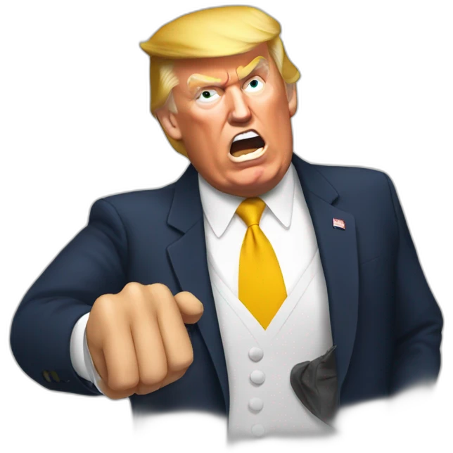 trump punch emoji
