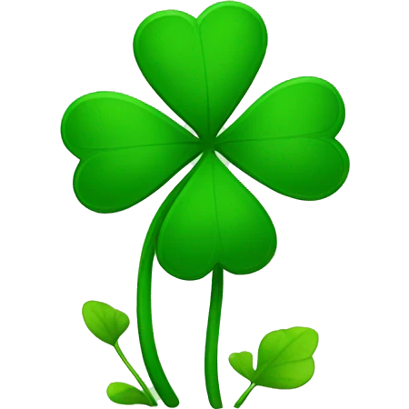 4-H clover emoji