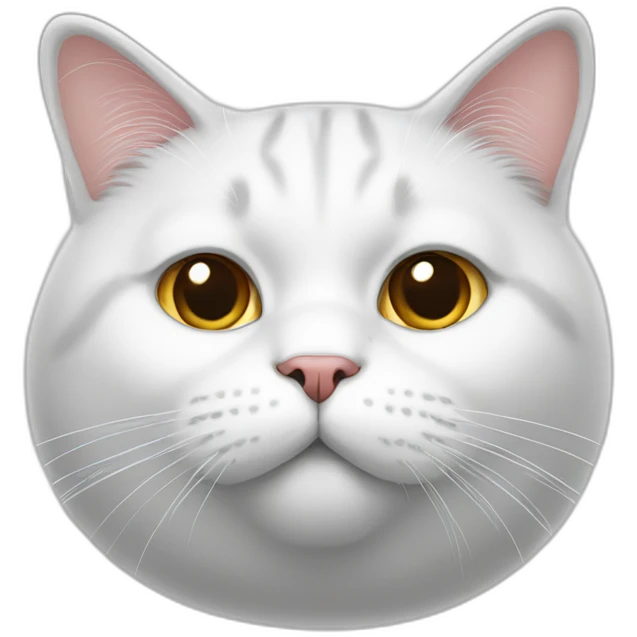 white-fat-cat emoji