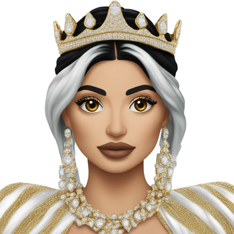 Kylie jenner royal princess jewellery emoji