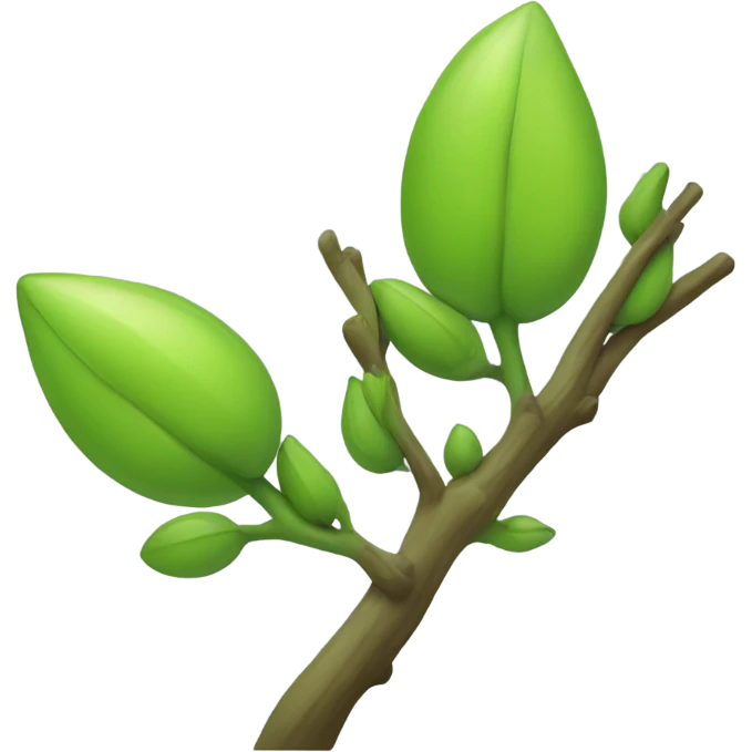 Buds green emoji