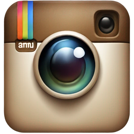Instagram logo emoji