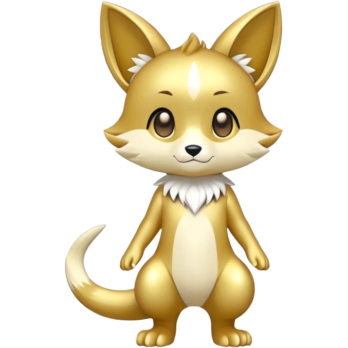 Shiny Cool Chibi Anthro Sona Fakemon Full Body emoji