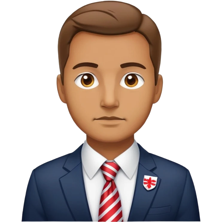 tie man patriot liberal poland emoji