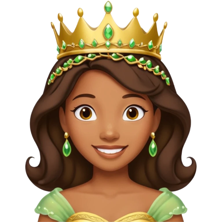 Princess  from The Princess and the Frog emoji