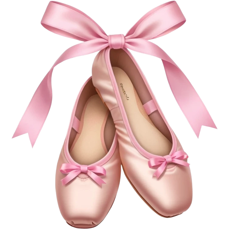 Ballerina pointe shoes emoji