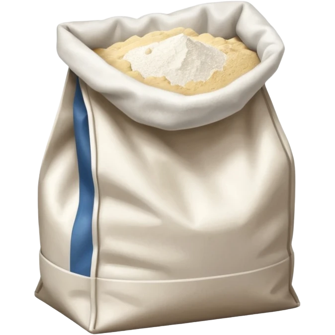 open bag of flour emoji