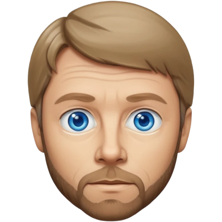 Bjorn Ulvaeus with blue eyes emoji